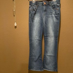 Democracy AbSolution boot cut jeans, size 8P